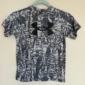NEW Under Armour Boys Tech Big Logo Printed Short Sleeve T-Shirt Sz Youth Small